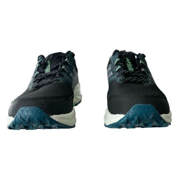 ASICS Black and Teal Running Shoes ASICS Gel Venture 9 Black Digital Violet - Picture 3 of 10